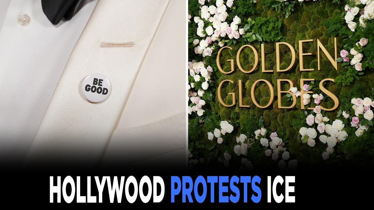 Mark Ruffalo And More PROTEST ICE At Golden Globes | TRENDING