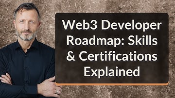 Web3 Developer Roadmap: Skills & Certifications Explained