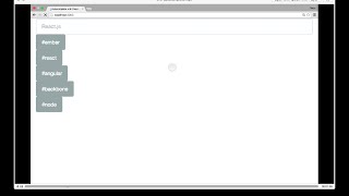 React Quickly Chapter 8 Project: Autocomplete Widget with Express and React