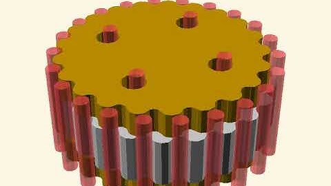 Cycloidal Drive in OpenSCAD