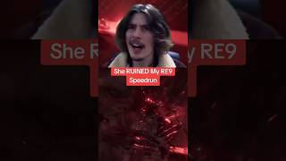 She RUINED My RE9 Speedrun #ResidentEvil #Gaming #Shorts