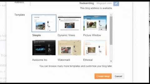 How To Make a Blog on Blogger.com 2014