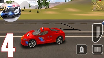 Police Drift Car Driving Simulator - Gameplay Walkthrough Part 4 (iOS, Android)