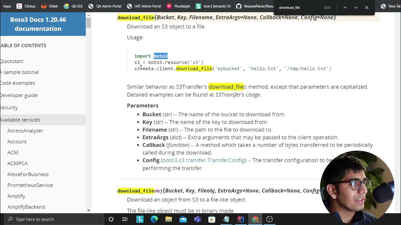 How to read Massive Files from AWS S3 (GB) and have nice progress Bar ...