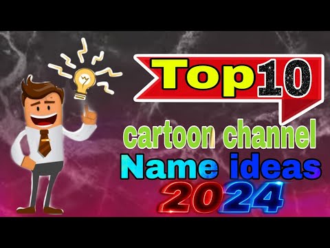 Youtube Channel Name Ideas List For Cartoon