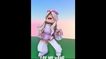 Say my name #ccgeditcomp (my first typography Roblox edit)