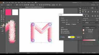 Modern "M" Letter Logo in Adobe Illustrator  | Bangla Tutorial  গ্রাফিক্স ডিজাইন বাংলা টিউটোরিয়াল screenshot 5
