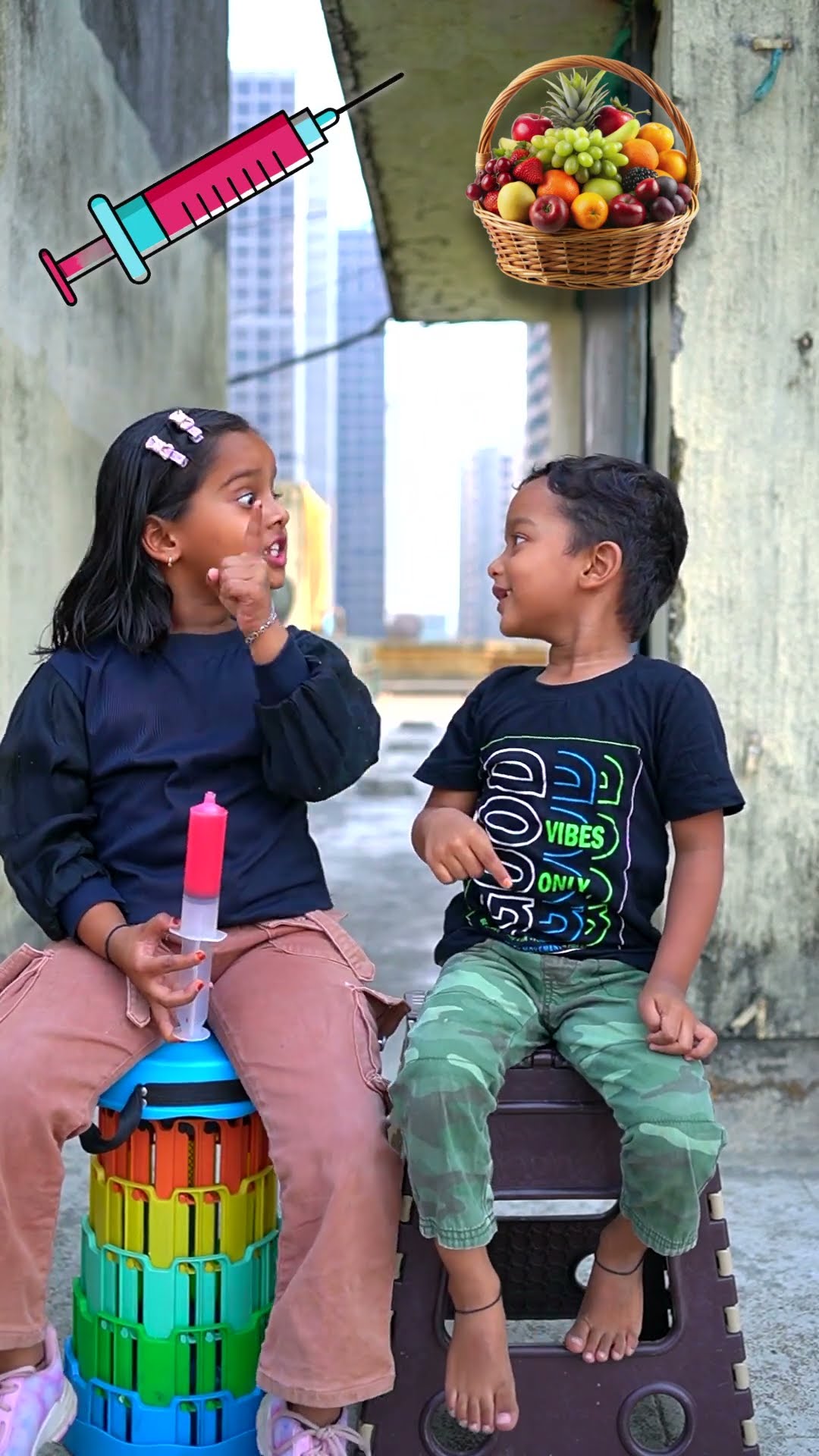 Fruit vs Injection ?? #shorts #funnyshorts #viralvideo