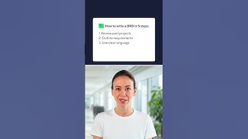 How To Write a Business Requirements Document (Template)
