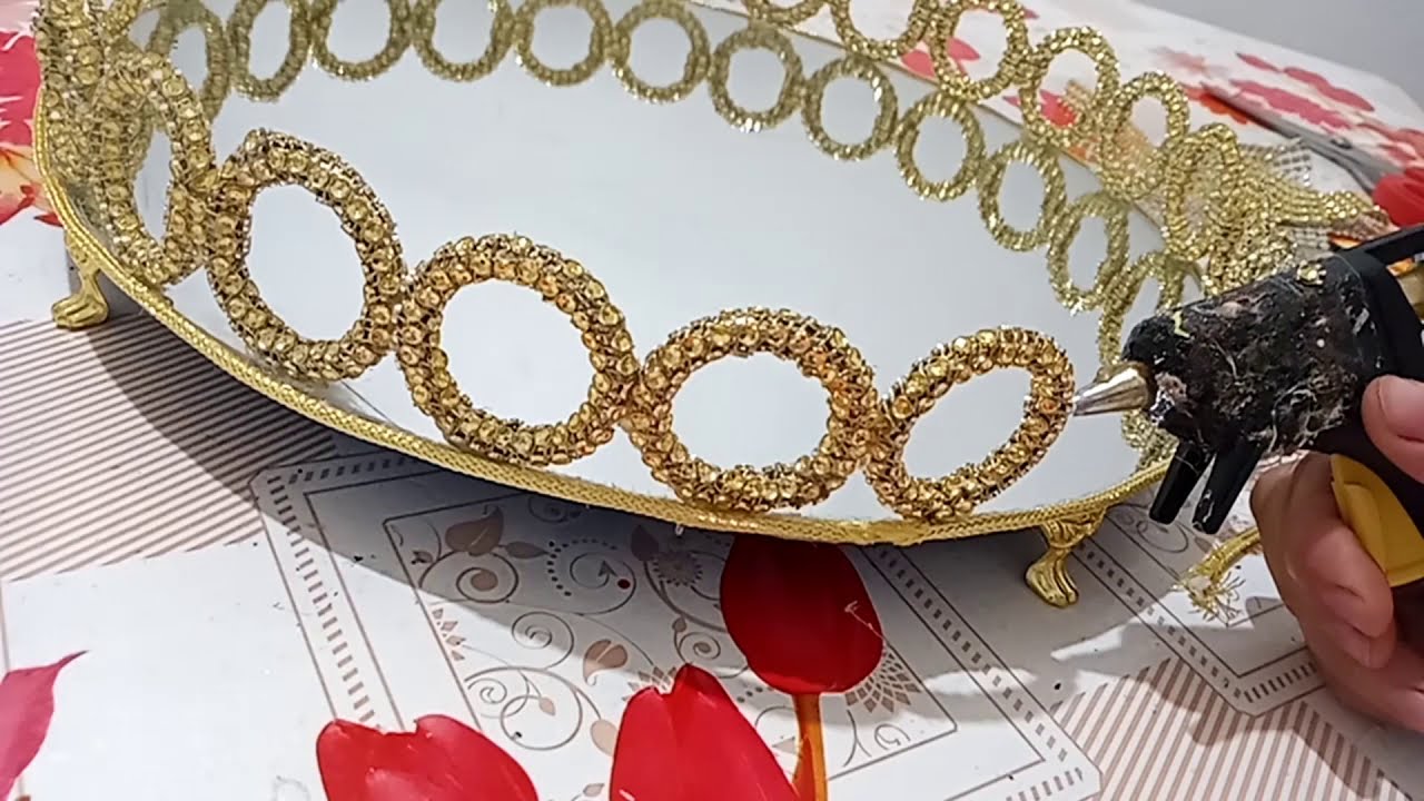 قررت نخدم plateau miroir نحط فيه دوزان الحنة/خرجلي شباب بزاف😍تبعو النصائح فقط