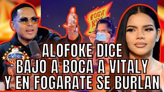 ALOFOKE LLAMA "BAJO A BOCA" A VITALY Y EN FOGARATÉ SE BURLAN MUY FEO.