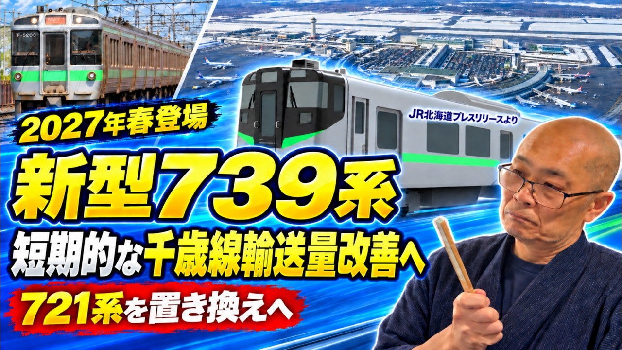 Replacing the 721 series] JR Hokkaido: What the introduction of