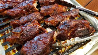 Easy BBQ Boneless Pork Ribs in the Oven by Home Cooking with Tom 1,787 views 1 year ago 8 minutes, 31 seconds