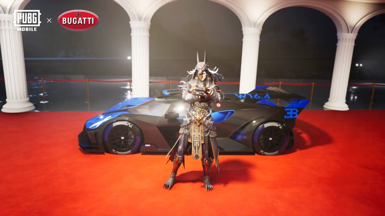 PUBG MOBILE x BUGATTI | Become Luxury With The Anukhra X-Suit and ...