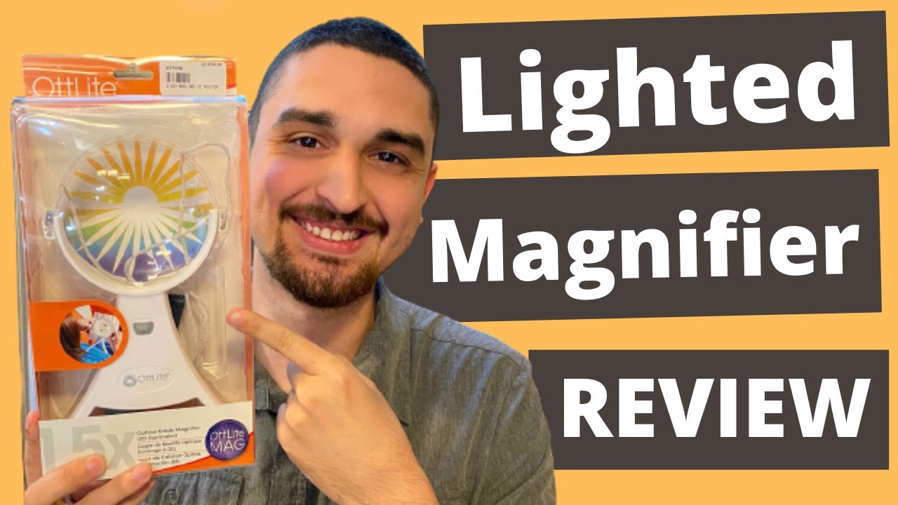 OttLite LED Clip/Freestanding Magnifier 