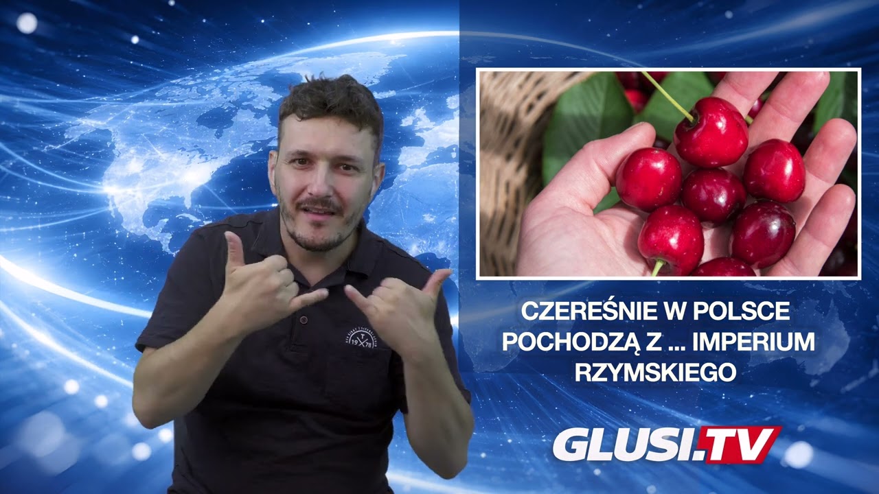 Czereśnie w Polsce pochodzą z ... Imperium Rzymskiego