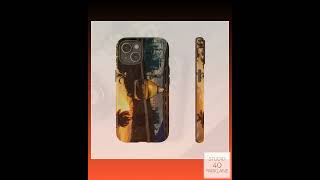 Jamaica Sunset Wine Glass iPhone Case: Dual Layer Protection