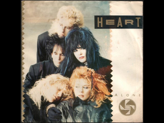 【レコード】ソロウズ - テイク・ア・ハート Heart - Barracuda (live) - B-side of Alone - Vinyl 7