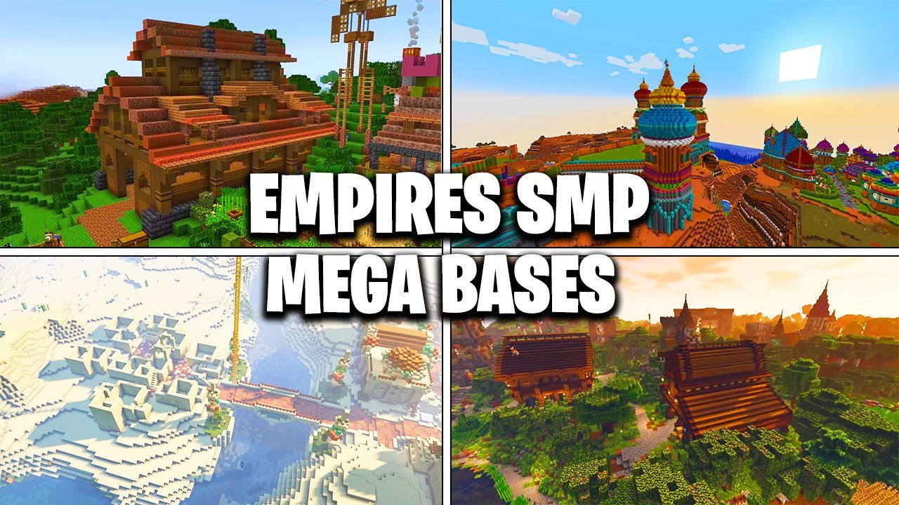 Mega Base Progress on Empires SMP (Empires SMP Mega Bases) - YouTube