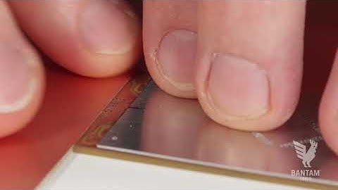 Bantam Tools Desktop CNC: QFN44 Solder Stencil