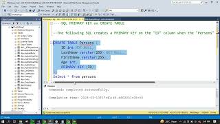 Celebrity SQL PRIMARY KEY Constraint Profile