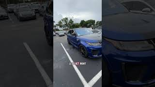 Cheapest Range Rover SVR at the Auction?😳 #businessowner #cars #rangerover #auction #businessowner