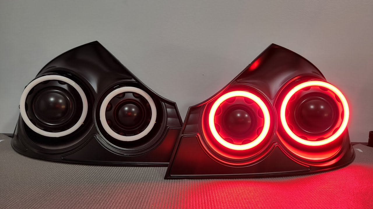 G37 Sedan GTR Halo Taillights YouTube
