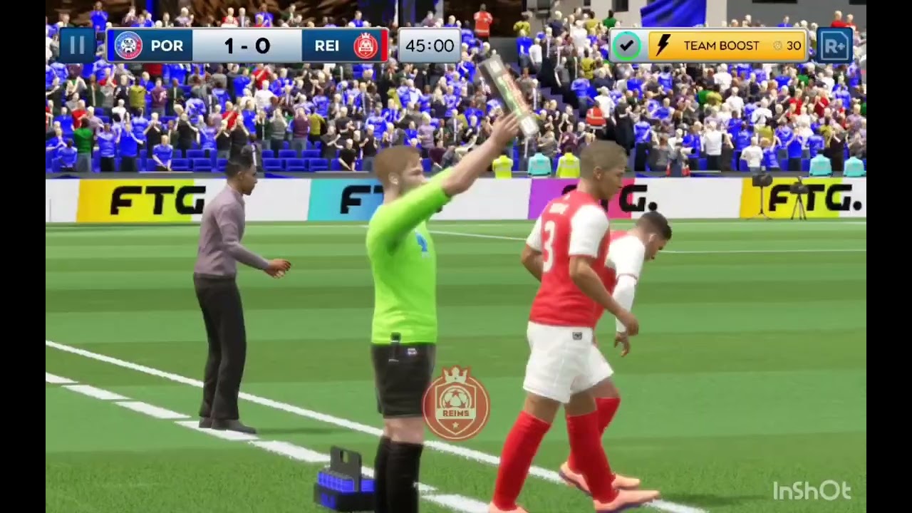 I played dls dream league soccer (played before)