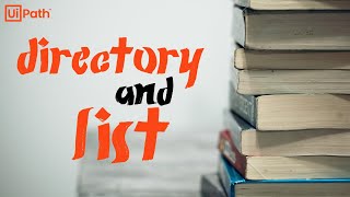 [Uipath Tips] 6.what is dictionary and list in uipath