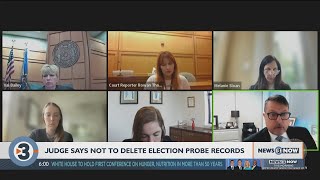 Judge says not to delete Wisconsin election probe records