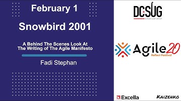 Snowbird 2001 - Behind the Scenes of the Writing of the Agile Manifesto by Fadi Stephan