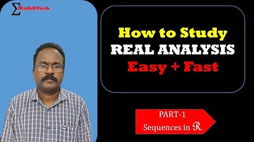 REAL ANALYSIS MADE EASY| SEQUENCES IN R| CONVERGENT & DIVERGENT SEQUENCES|