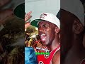 MJ destroyed Larry Johnson with one look 🐐 #michaeljordan #nba #shorts