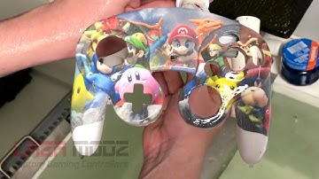 How to Paint a GameCube Controller