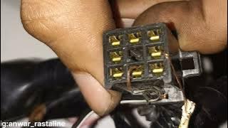 tutorial rubah arus lampu senja klx/dtreker