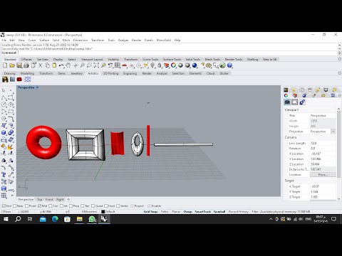 How to Create Complex 3D Shapes Using the Sweep Command in Rhino: A Step-by-Step Guide"