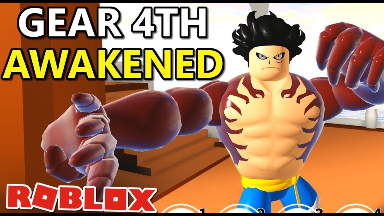 I Awakened Luffys Gear 4th In Anime Fighting Simulator Roblox Roblox Gear4th Youtube