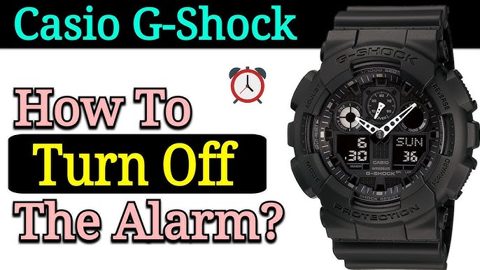 5 Ways To Casio G-shock Watch Alarm Deactivation 2024