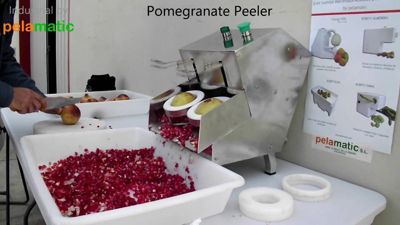 Pomegranate Peeler or Deseeder in 30 seconds - Pelamatic SL 