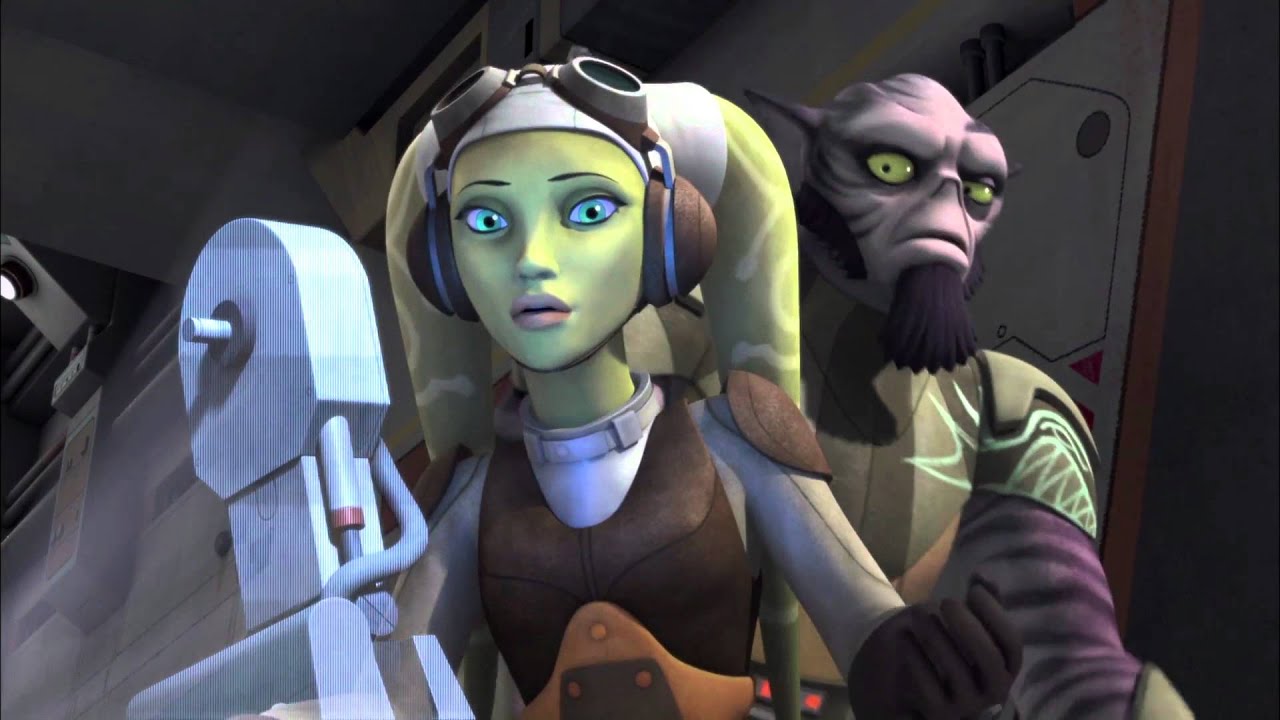 Star Wars Rebels TV Promo S02E18 "The Forgotten Droid" Chopper Gets a Leg Up Scene Disney XD