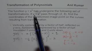 How to Calculate the Coordinates of Transformed Image Points in Polynomials