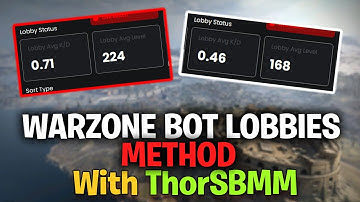 How to Get Bot Lobbies in warzone 3 with THORSBMM