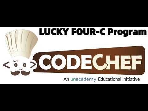 Lucky Four | Code Chef | C Program
