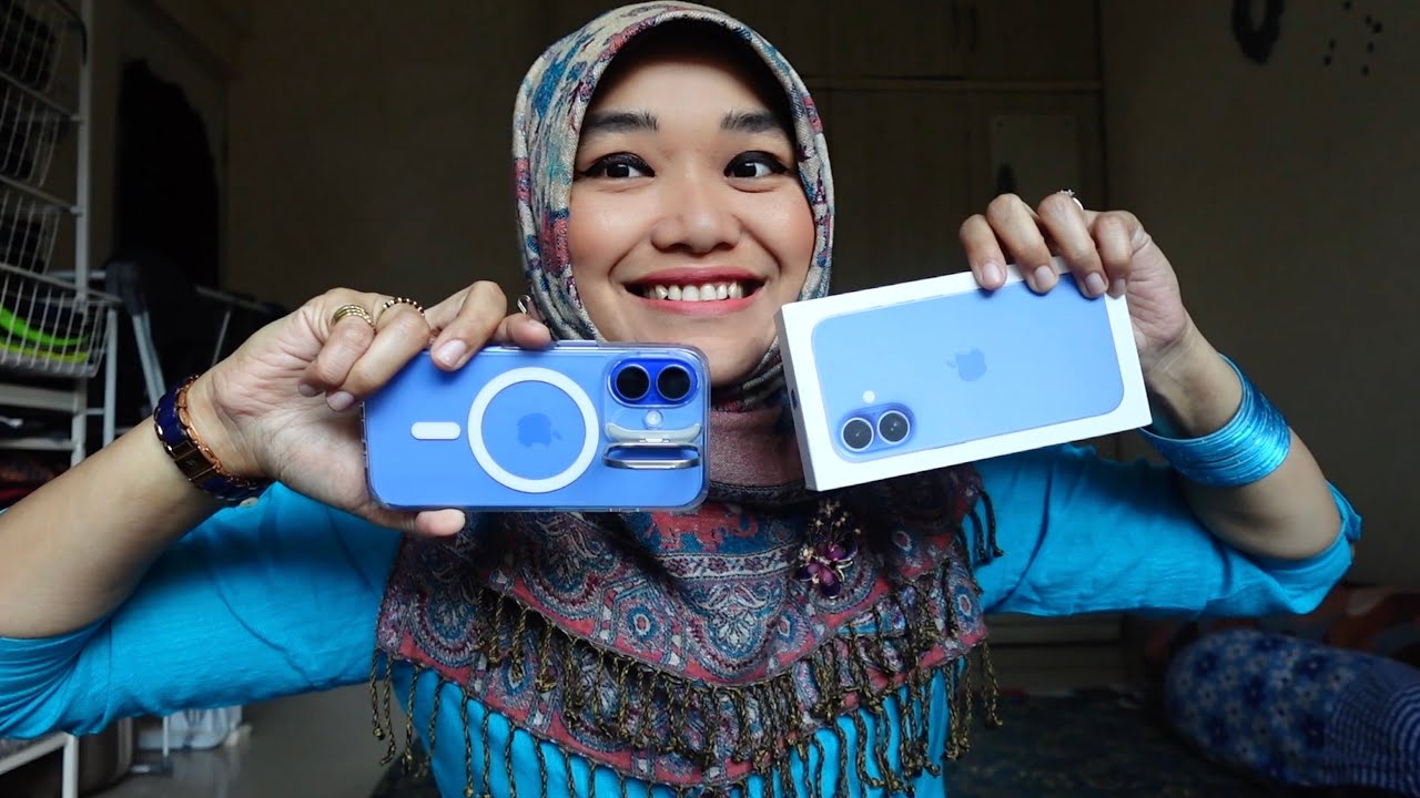 ASMR Hindi - My New iPhone 16 Ultramarine (Soft Spoken)