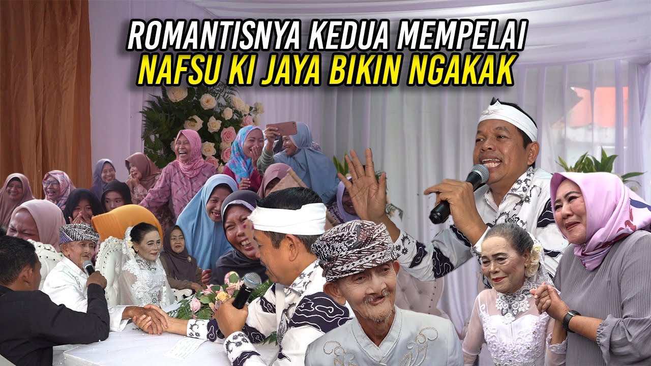 ROMANTISNYA KEDUA MEMPELAI | NAFSU KI JAYA BIKIN NGAKAK SAAT IJAB KABUL