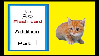 Meow Flashcards Addition 0 to 5 ! Part 1