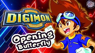 Download lagu Digimon Adventure デジモンアドベンチャー OP Butterfly Piano Cover Tutorial