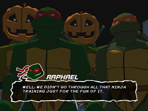 Teenage Mutant Ninja Turtles 2003 Gamecube 2 player Netplay 60fps