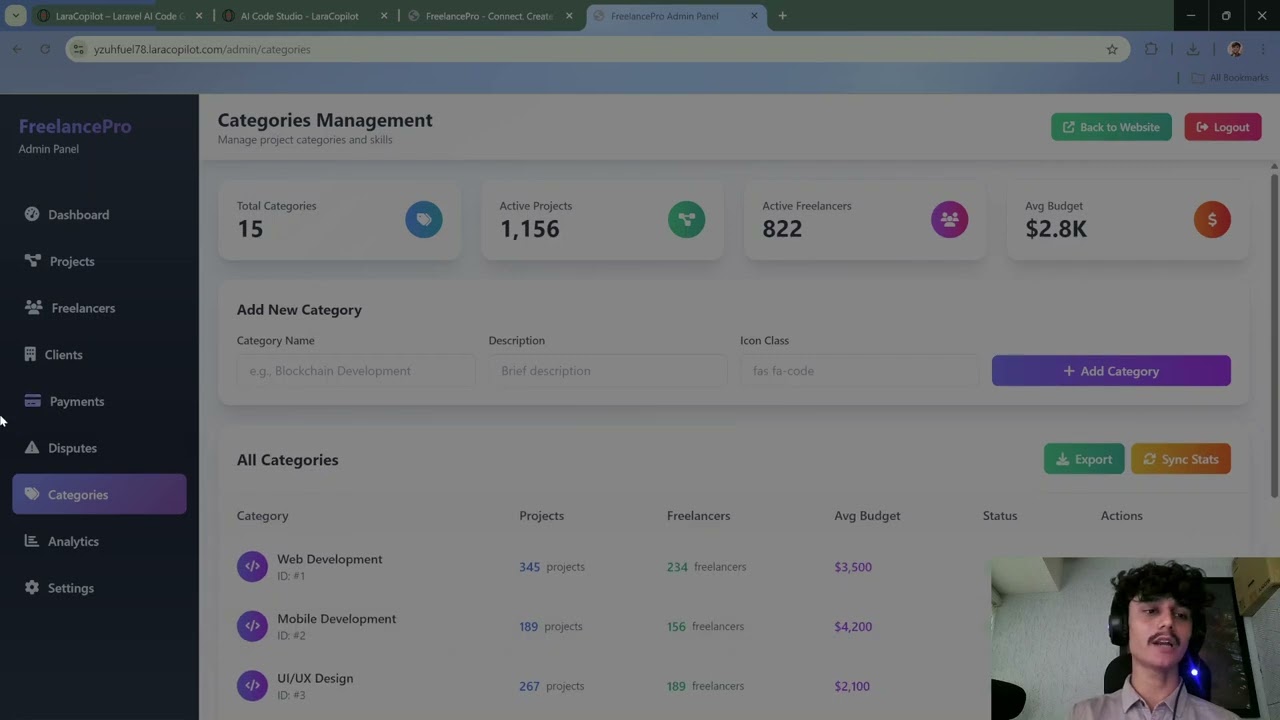 From Idea to Freelancing Platform in Laravel Built with LaraCopilot