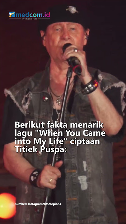 LAGU SCORPIONS INI TERNYATA CIPTAAN TITIEK PUSPA?! INI 5 FAKTA 'WHEN YOU CAME INTO MY LIFE' #shorts